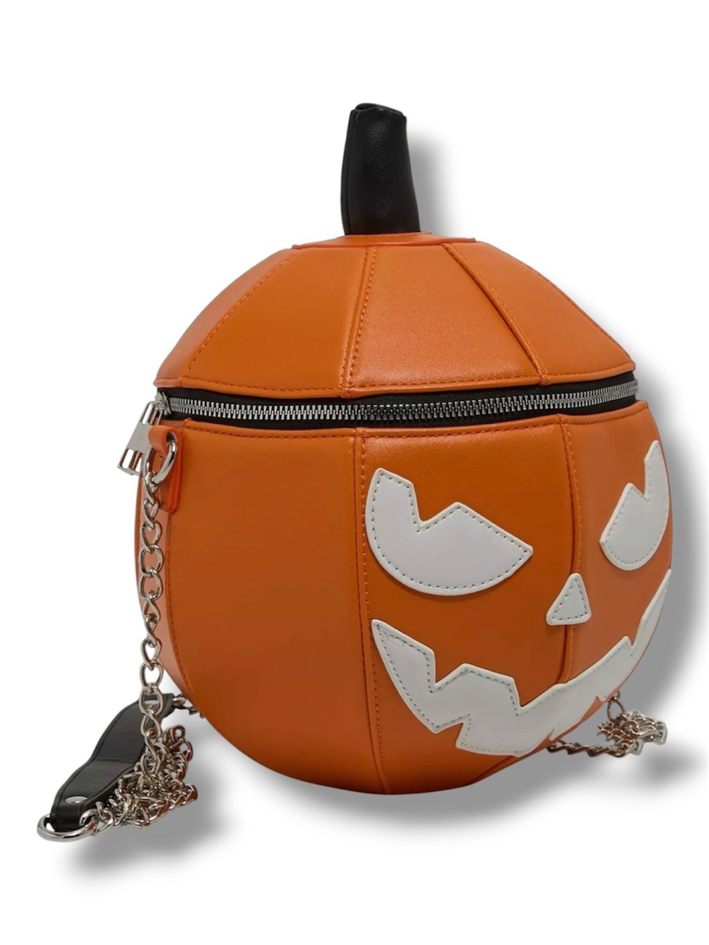 Pumpkin Glow-In-The-Dark Figural Crossbody Bag - NWT - Picture 3 of 5